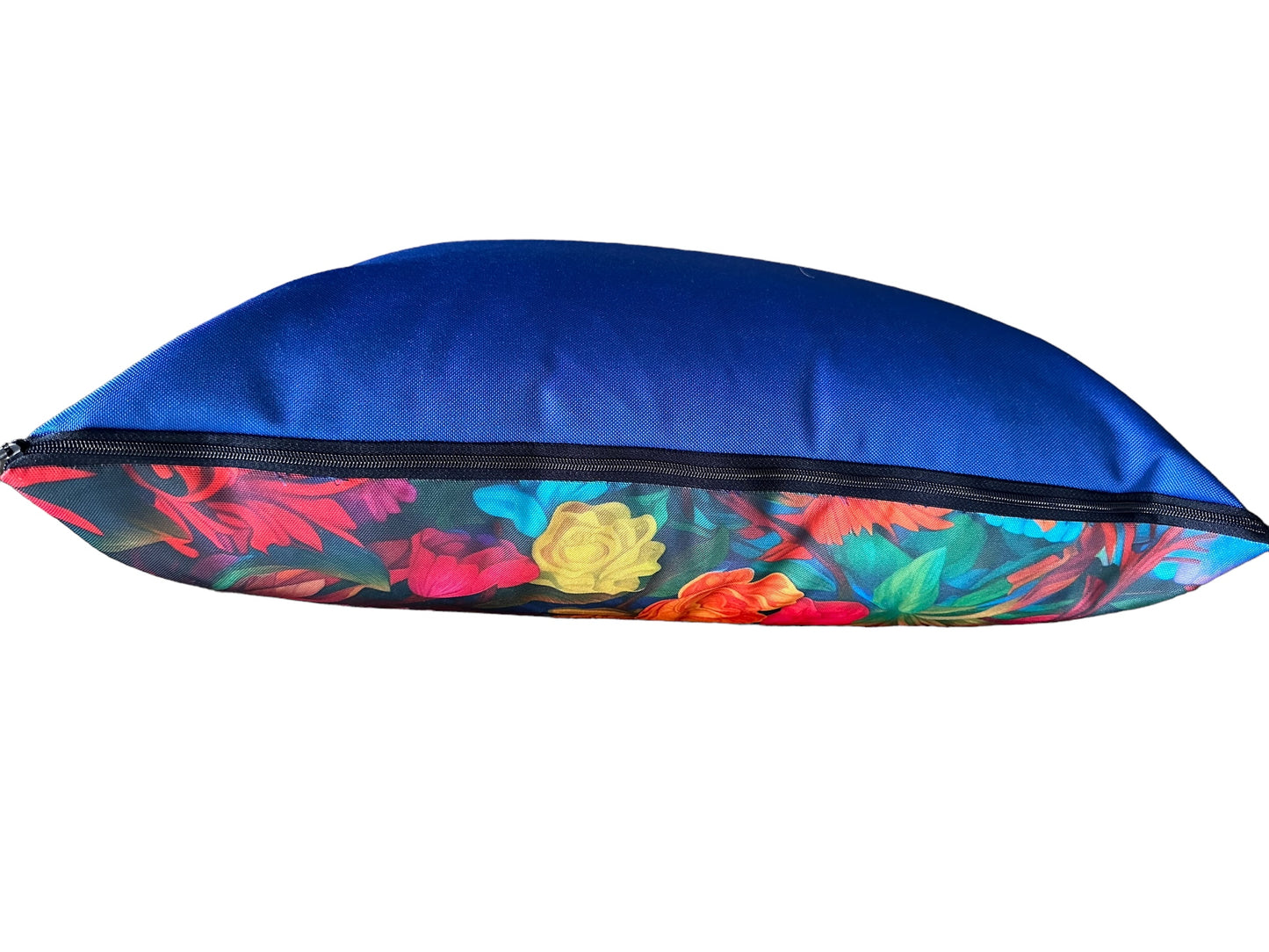 Fun Outdoor Cushion Vibrant Eagle Handmade Water Resistant and Reversible